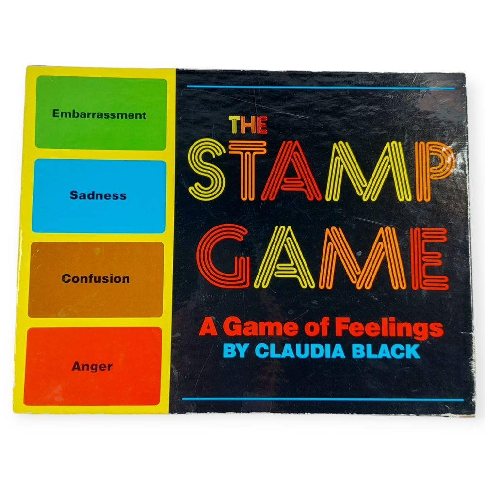 Hasbro The Stamp Game - Black, Yellow, Red, Blue, Green, Orange